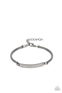 Paparazzi "Showy Sparkle" Black Bracelet Paparazzi Jewelry