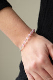 Paparazzi "Tea Party Twinkle" Pink Bracelet Paparazzi Jewelry