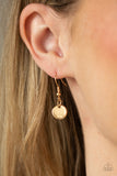 Paparazzi "Be Still" Gold Necklace & Earring Set Paparazzi Jewelry
