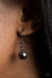 Paparazzi "Gallery Goddess" Black Necklace & Earring Set Paparazzi Jewelry
