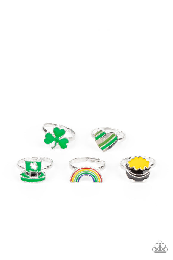 Girl's & Boys Starlet Shimmer 10 for $10 270XX St. Patricks Day Rings Paparazzi Jewelry