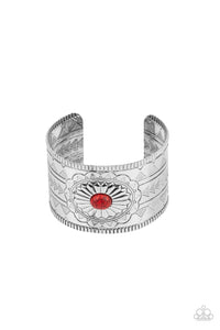 Paparazzi "Aztec Artisan" Red Bracelet Paparazzi Jewelry