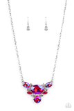 Paparazzi "Cosmic Coronation" Pink Necklace & Earring Set Paparazzi Jewelry
