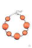 Paparazzi "Turn Up The Terra" Orange Bracelet Paparazzi Jewelry