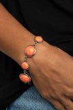 Paparazzi "Turn Up The Terra" Orange Bracelet Paparazzi Jewelry