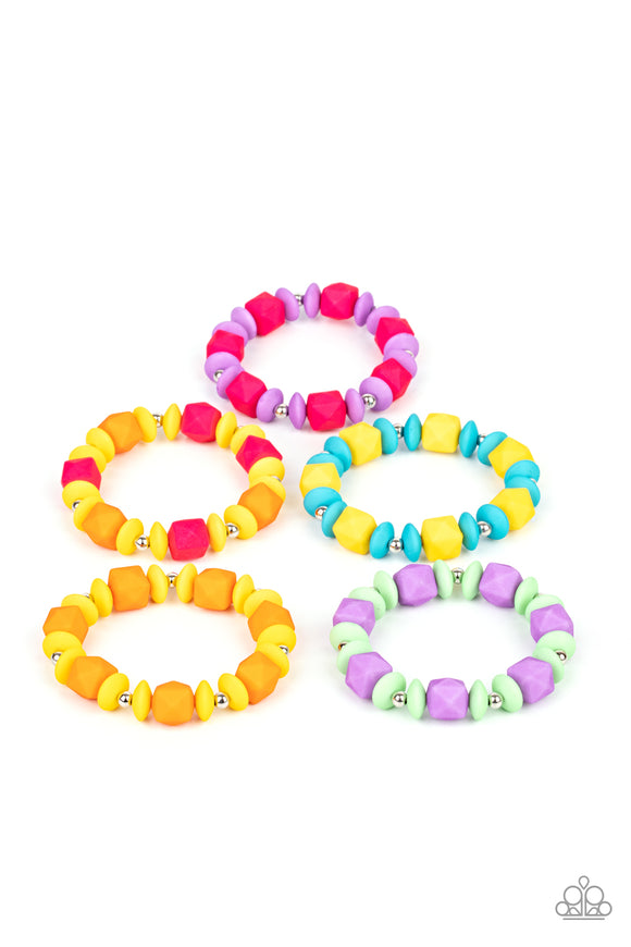 Girl's Starlet Shimmer 10 for 10 253XX Multi Bead Bracelets Paparazzi Jewelry