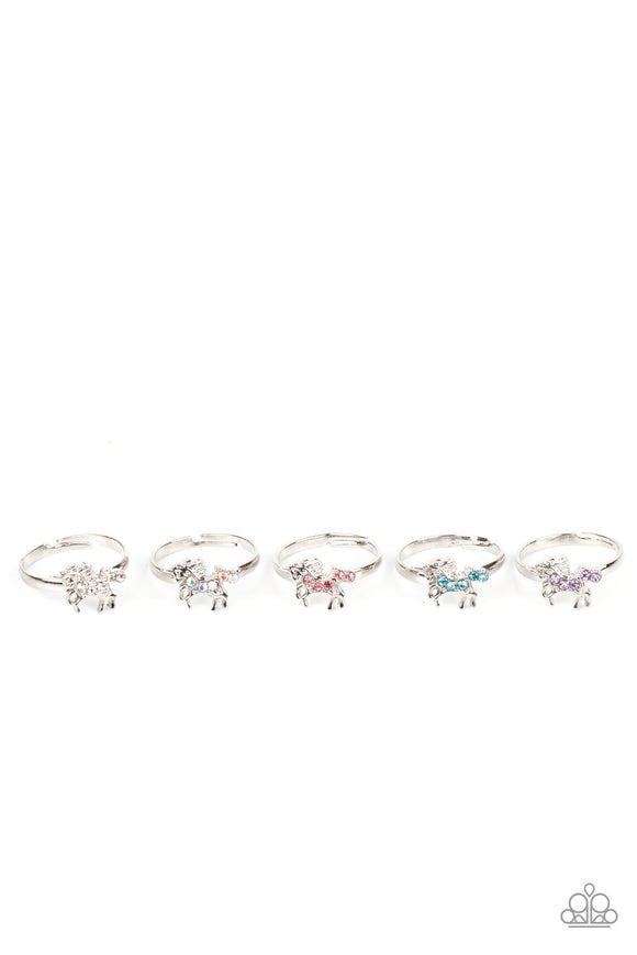 Girl's Starlet Shimmer Multi Unicorn 10 for 10 258XX Rings Paparazzi Jewelry