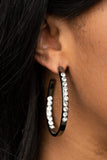 Paparazzi "Borderline Brilliance" Black Earrings Paparazzi Jewelry