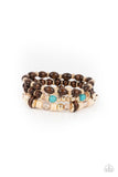 Paparazzi "Belongs In The Wild" Gold Bracelet Paparazzi Jewelry