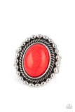 Paparazzi "Sedona Soul" Red Ring Paparazzi Jewelry