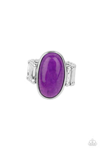 Paparazzi "Mystical Mantra" Purple Ring Paparazzi Jewelry