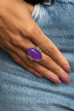 Paparazzi "Mystical Mantra" Purple Ring Paparazzi Jewelry