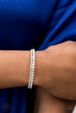Paparazzi "Fairytale Sparkle" FASHION FIX White Bracelet Paparazzi Jewelry