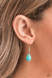 Paparazzi "Tropical Mirage" FASHION FIX Blue Necklace & Earring Set Paparazzi Jewelry