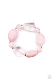 Paparazzi "I Need A STAYCATION" Pink Bracelet Paparazzi Jewelry