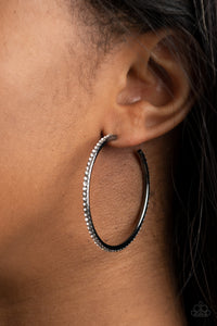 Paparazzi "By Popular Vote" Black Earrings Paparazzi Jewelry