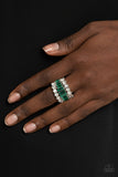 Paparazzi "CACHE Value" Green Ring Paparazzi Jewelry