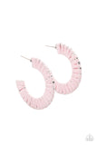 Paparazzi "A Chance Of RAINBOWS" Pink Earrings Paparazzi Jewelry