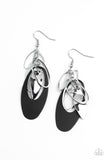 Paparazzi "Ambitious Allure" Black Earrings Paparazzi Jewelry