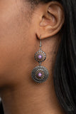 Paparazzi "Keep It WHEEL" Purple Earrings Paparazzi Jewelry