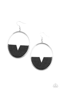 Paparazzi "Island Breeze" Black Earrings Paparazzi Jewelry