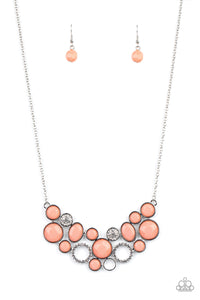 Paparazzi "Extra Eloquent" Orange Necklace & Earring Set Paparazzi Jewelry