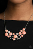 Paparazzi "Extra Eloquent" Orange Necklace & Earring Set Paparazzi Jewelry