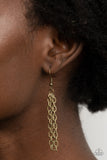 Paparazzi "Wearable Wildflowers" Brass Necklace & Earring Set Paparazzi Jewelry
