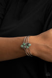 Paparazzi "Eco Enthusiast" Green Bracelet Paparazzi Jewelry