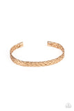 Paparazzi "Cable Couture" Gold Mens Bracelet Paparazzi Jewelry