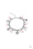 Paparazzi "Retreat Into Romance" Pink Bracelet Paparazzi Jewelry