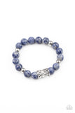 Paparazzi "Soothes The Soul" Blue Bracelet Paparazzi Jewelry