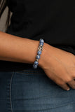 Paparazzi "Soothes The Soul" Blue Bracelet Paparazzi Jewelry