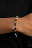 Paparazzi "Out In FULL FIERCE" Blue Bracelet Paparazzi Jewelry