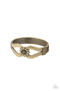 Paparazzi "Let A Hundred SUNFLOWERS Bloom"  Brass Bracelet Paparazzi Jewelry