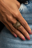 Paparazzi "Urban Empire" Brass Ring Paparazzi Jewelry