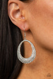 Paparazzi "Life Glows On" White Earrings Paparazzi Jewelry