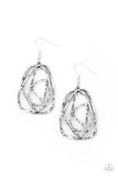 Paparazzi "Artisan Relic" Silver Earrings Paparazzi Jewelry