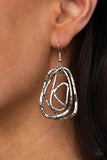 Paparazzi "Artisan Relic" Silver Earrings Paparazzi Jewelry