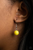 Paparazzi "Resort Ready" Yellow Necklace & Earring Set Paparazzi Jewelry