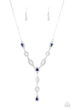 Paparazzi "Royal Redux" Blue Necklace & Earring Set Paparazzi Jewelry