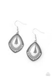 Paparazzi "Fearlessly Feminine" Silver Earrings Paparazzi Jewelry