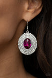 Paparazzi "FIERCE Field" Pink Earrings Paparazzi Jewelry