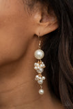 Paparazzi "Ageless Applique" Gold Earrings Paparazzi Jewelry