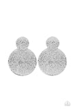 Paparazzi "Refined Relic" Silver Post Earrings Paparazzi Jewelry