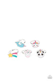 Girl's Starlet Shimmer 10 for 10 250XX Multi Unicorn Rainbow Animal Rings Paparazzi Jewelry