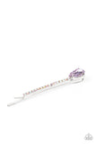 Paparazzi "Princess Precision" Purple OIL SPILL Multi Hair Clip Paparazzi Jewelry