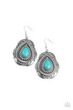 Paparazzi "Southwestern Soul" Blue Earring Paparazzi Jewelry