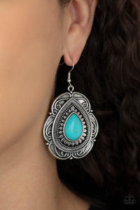 Paparazzi "Southwestern Soul" Blue Earring Paparazzi Jewelry