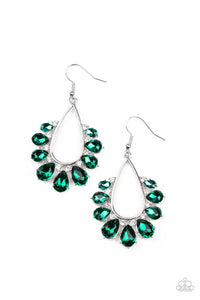 Paparazzi "Two Can Play That Game" Green Earrings Paparazzi Jewelry
